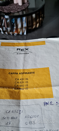 Cappa aspirante Rex a scomparsa