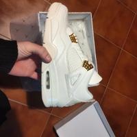 Jordan 4 metallic gold