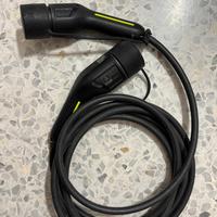 Cavo ricarica auto tipo 2 monofase da 5mt