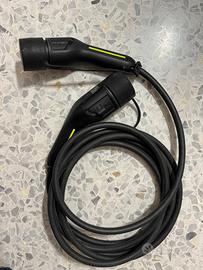 Cavo ricarica auto tipo 2 monofase da 5mt