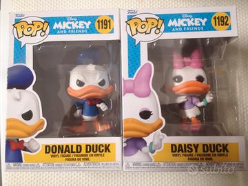 Funko pop Donald Duck e Daisy Duck