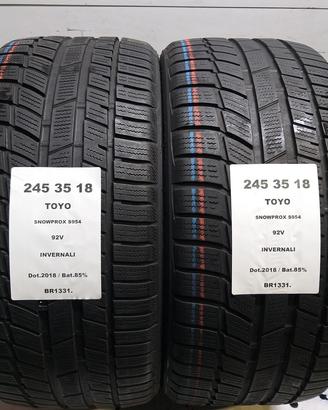 2 GOMME 245 35 18 TOYO BR1331.