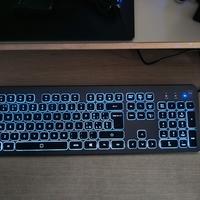 Tastiera Wireless Retroilluminata - Layout ITA