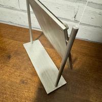 Portafoto da tavolo  in metallo regolabile