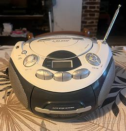 Radio MP3 e audio cassetta