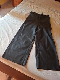 pantaloni simil pelle