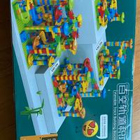 Gioco costruzioni pista per biglie - 514 pezzi