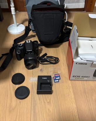 Canon eos 4000D + accessori