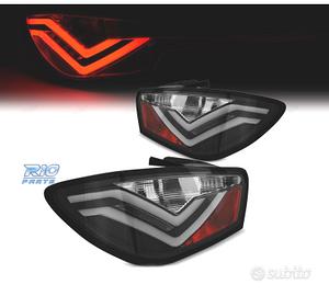 FANALI PER SEAT IBIZA 08-12 LIGHT BAR FONDO NERO 3