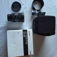 Sigma 24-70 F2.8 DG DN Art per sony E mount