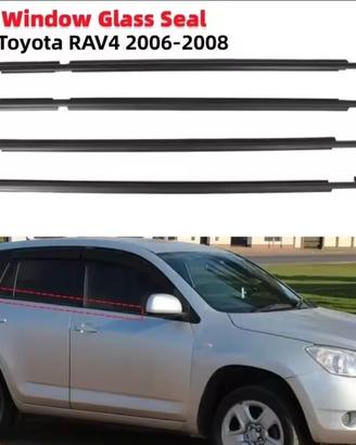 4 pezzi finestra Nuovo  auto striscia Toyota RAV4 