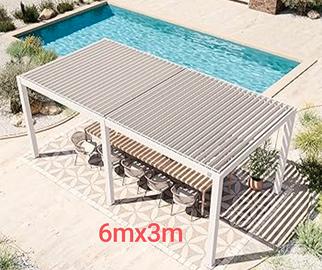 Pergola Nuova Giardino.  Montaggio incluso