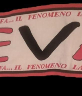 Sciarpa ultras Milan Shevchenko vintage