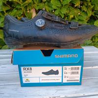 Scarpe GRAVEL MTB SHIMANO RX8 - BOA - CARBONIO 