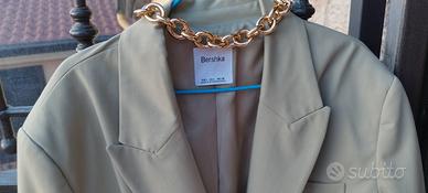 giacca donna Bershka verde