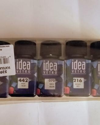 5 flaconi per vetro, Maimeri (linea Idea Vetro)