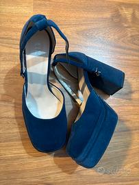 Scarpe Blu Il Laccio 38