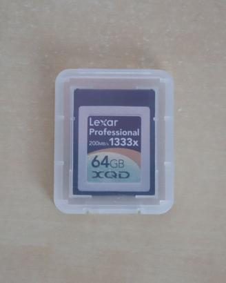 lexar professional xqd 1333x 64 gb