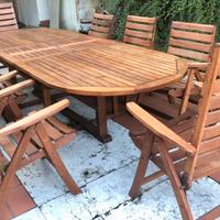 Tavolo da giardino in Tek