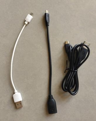 Set cavi USB A - USB microB
