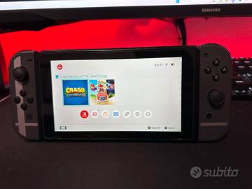 Nintendo switch edizione super mario smash bros