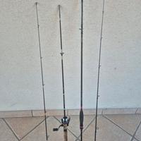 canne da pesca spinning 