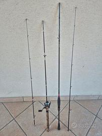 canne da pesca spinning 