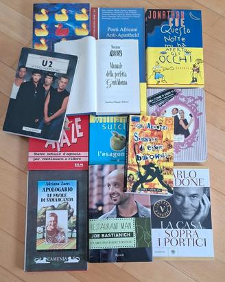 Lotto 12 libri di generi vari