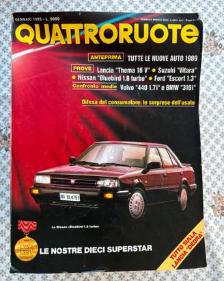 Quattroruote 1989 - Annata Completa (12 nr)