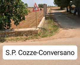 Terreno edificabile s.p. cozze-conversano
