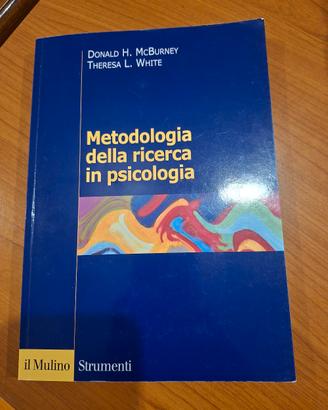 Libro: Metodologia della Ricerc in psicologia"