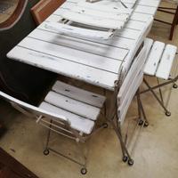 tavolo e sedie x giardino 