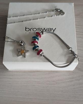 Set brosway collanina+braccialetto