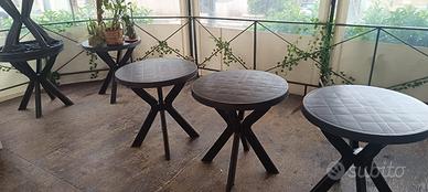 Tavoli rotondi smontabili