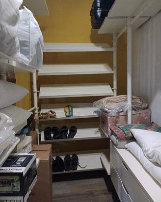 Cabina armadio IKEA ELVARLI – 6 moduli