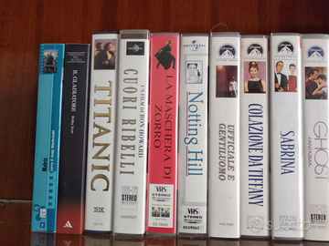 VHS ORIGINALI Films vari