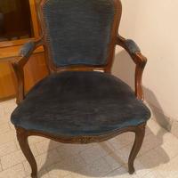 POLTRONA STILE LUIGI XV