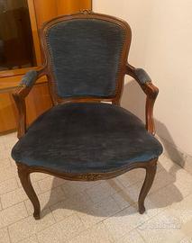 POLTRONA STILE LUIGI XV