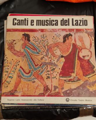 VINILE CANTI E MUSICA DEL LAZIO