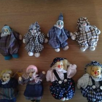 Bamboline ceramica o legno