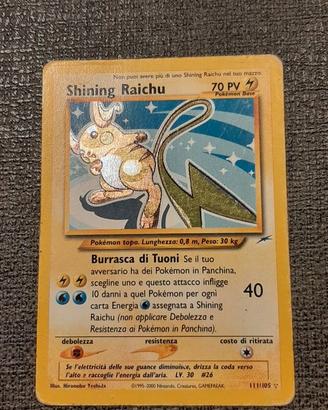 Shining raichu neo Destiny ita