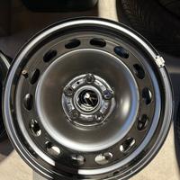 Cerchi in ferro originale VW da 16