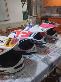 Caschi cross anni 90 vintage originali
