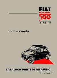 Libro Catalogo Ricambi vari di Fiat Auto d'epoca