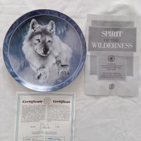 BRADFORD EXCHANGE - PIATTO Silver Scout