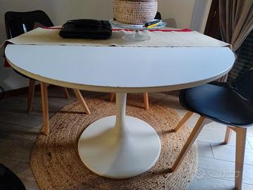 Tavolo rotondo bianco Ikea 