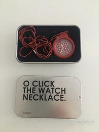 O click orologio di O BAG a collana