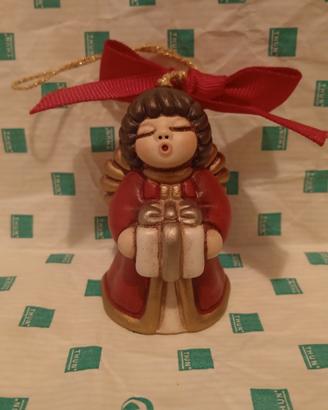 addobbo angelo rosso con dono thun natale 