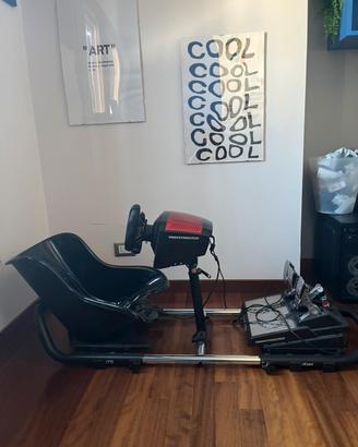 Postazione simracing simulatore gi guida