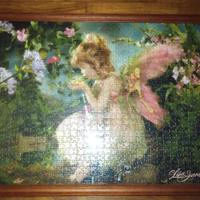 Quadro "Spirito del bosco" - composizione puzzle